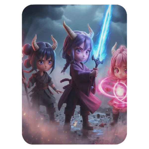 Manta De Vellón Sherpa Oni-Pop Guerreras: imagen 6