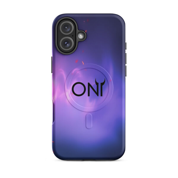 Funda dura para iPhone® MagSafe® Oni-Pop Morada: imagen 2