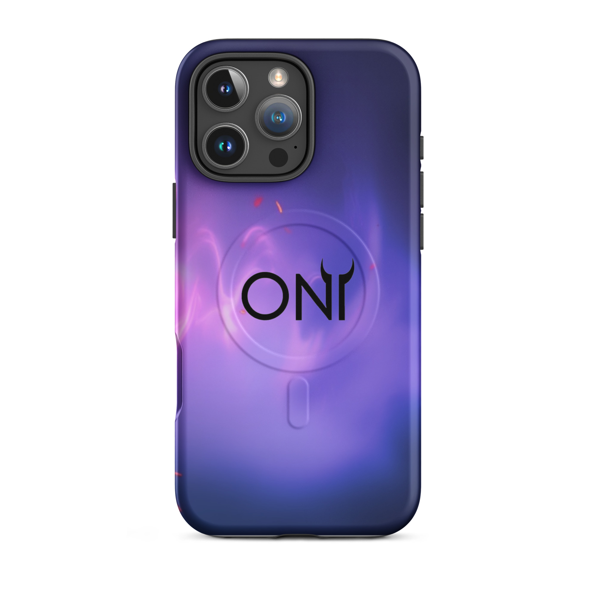 Funda dura para iPhone® MagSafe® Oni-Pop Morada: imagen 4