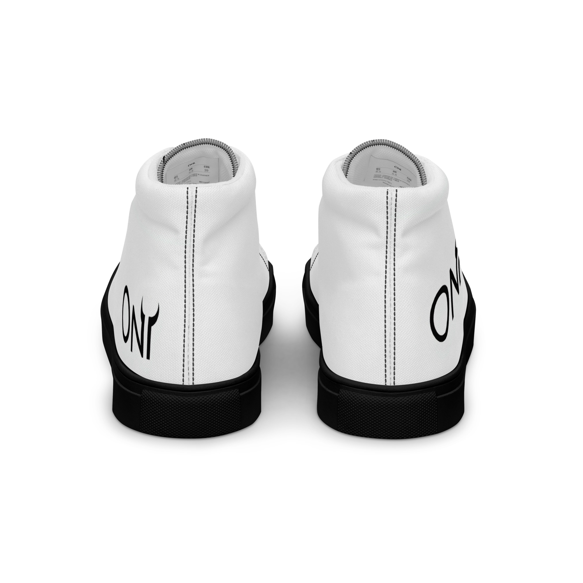 Zapatillas Urbanas de Lona de Caña Alta – Estilo Clásico, Comodidad y Soporte en Moda Streetwear: imagen 2