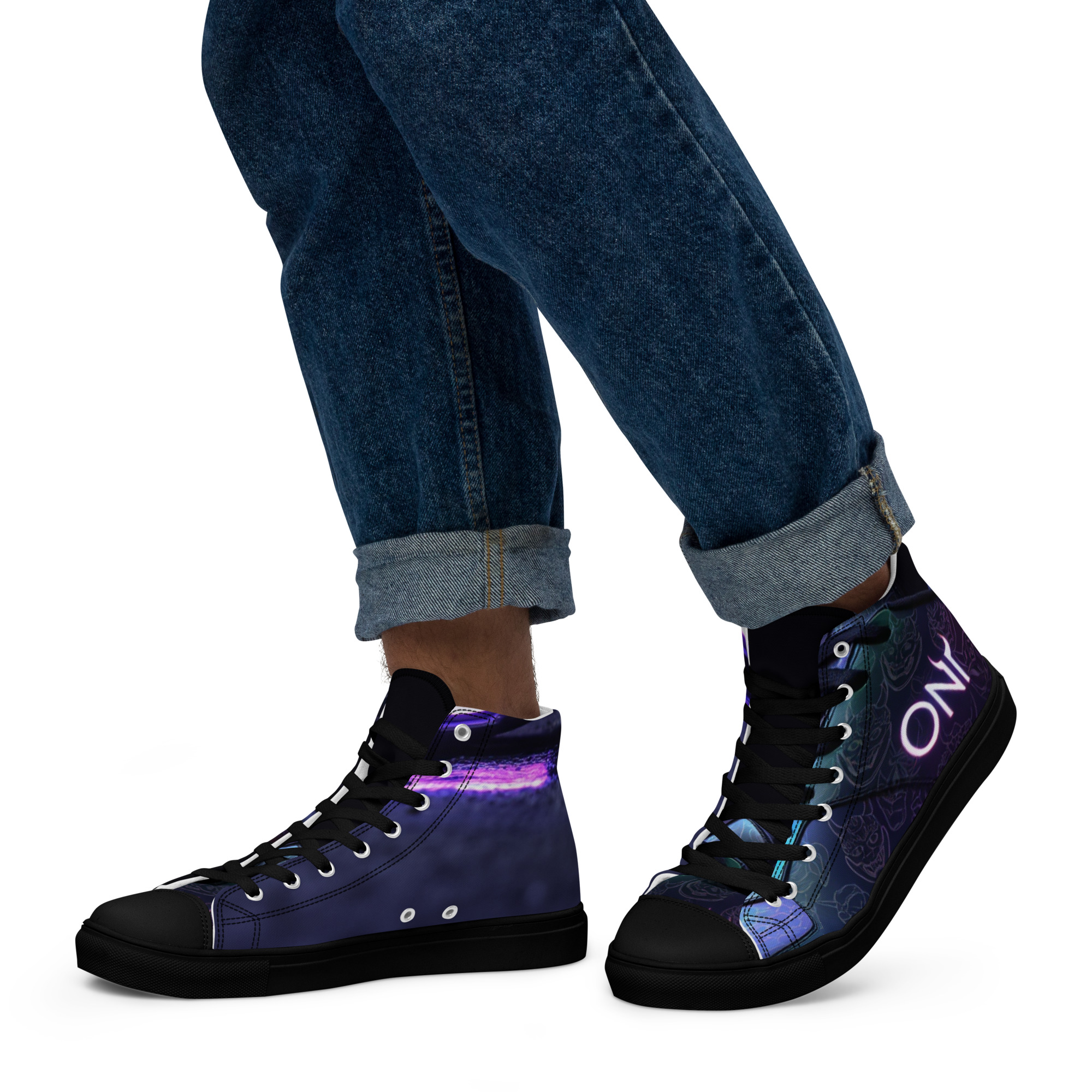 Zapatillas Urbanas de Lona de Caña Alta – Estilo Clásico, Comodidad y Soporte en Moda Streetwear: imagen 30