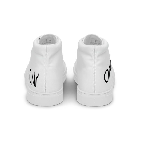 Zapatillas Urbanas de Lona de Caña Alta – Estilo Clásico, Comodidad y Soporte en Moda Streetwear: imagen 3