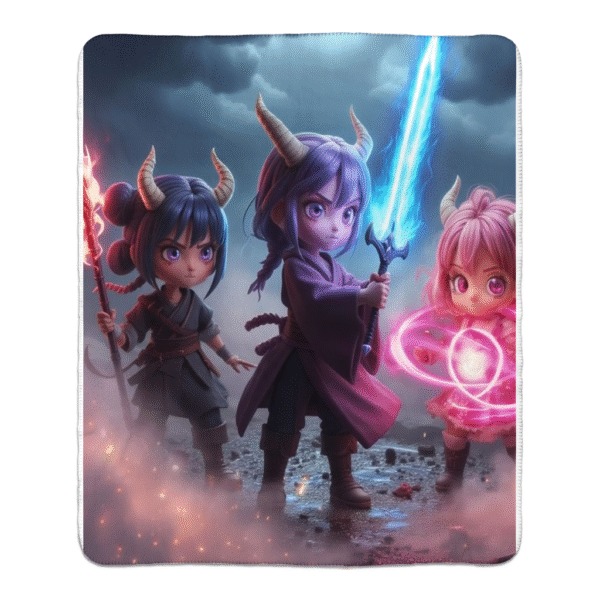 Manta De Vellón Sherpa Oni-Pop Guerreras: imagen 11