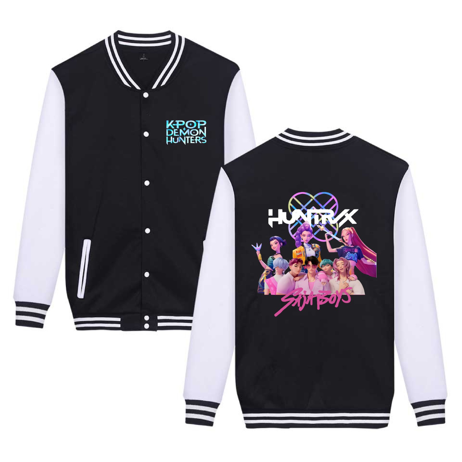 Camiseta de béisbol unisex de moda  inspirada en la película del grupo femenino K-POP Demon Hunter: imagen 7