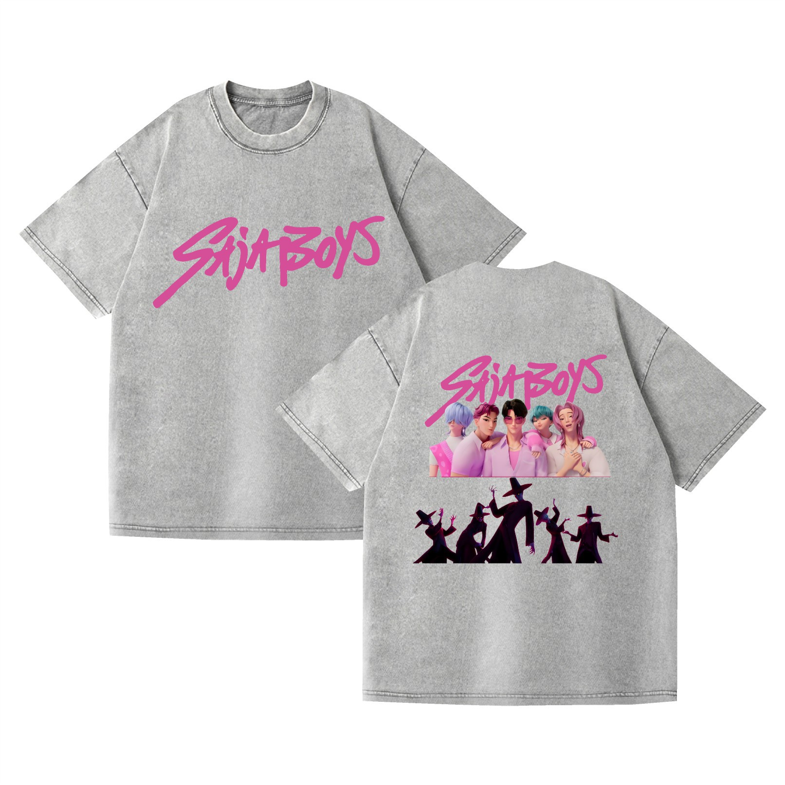 Camiseta de manga corta, estilo anime K-POP, Demon Hunter: imagen 21