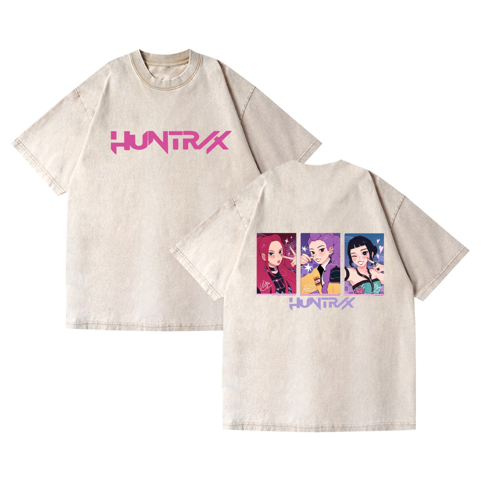 Camiseta de manga corta, estilo anime K-POP, Demon Hunter: imagen 9