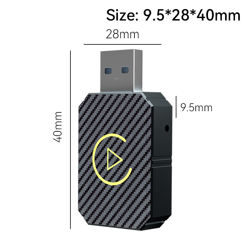 Carplay box wired to wireless Carplay module Android auto interconnection box: imagen 2