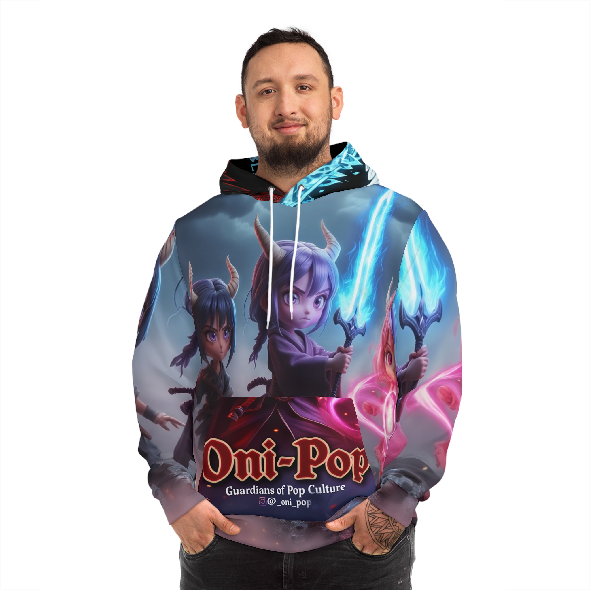 Sudaderas Oni-Pop Anime — Guardians of Pop Culture Integral: imagen 2