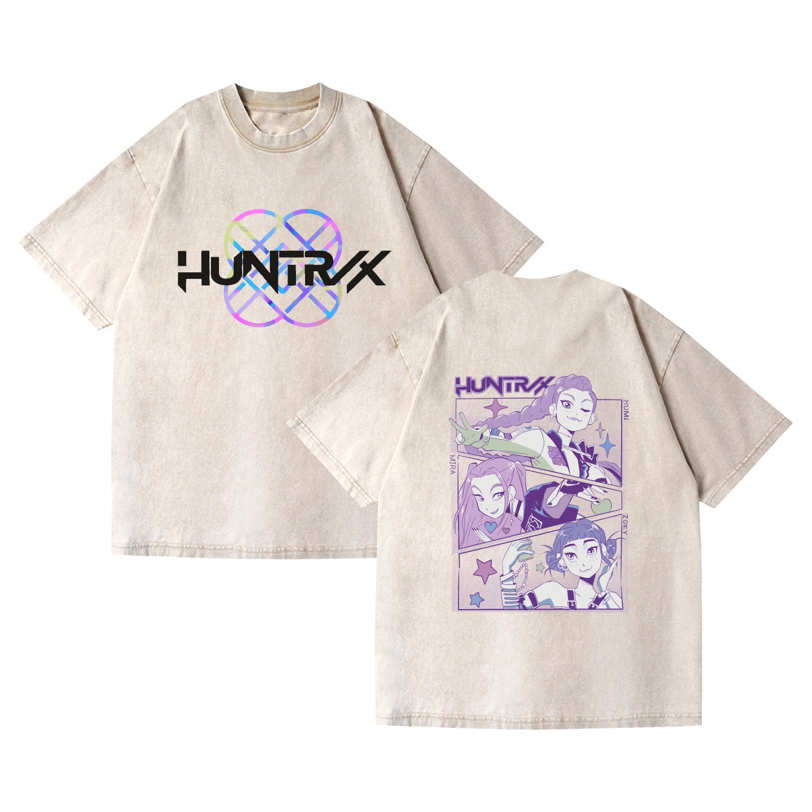 Camiseta de manga corta, estilo anime K-POP, Demon Hunter: imagen 23