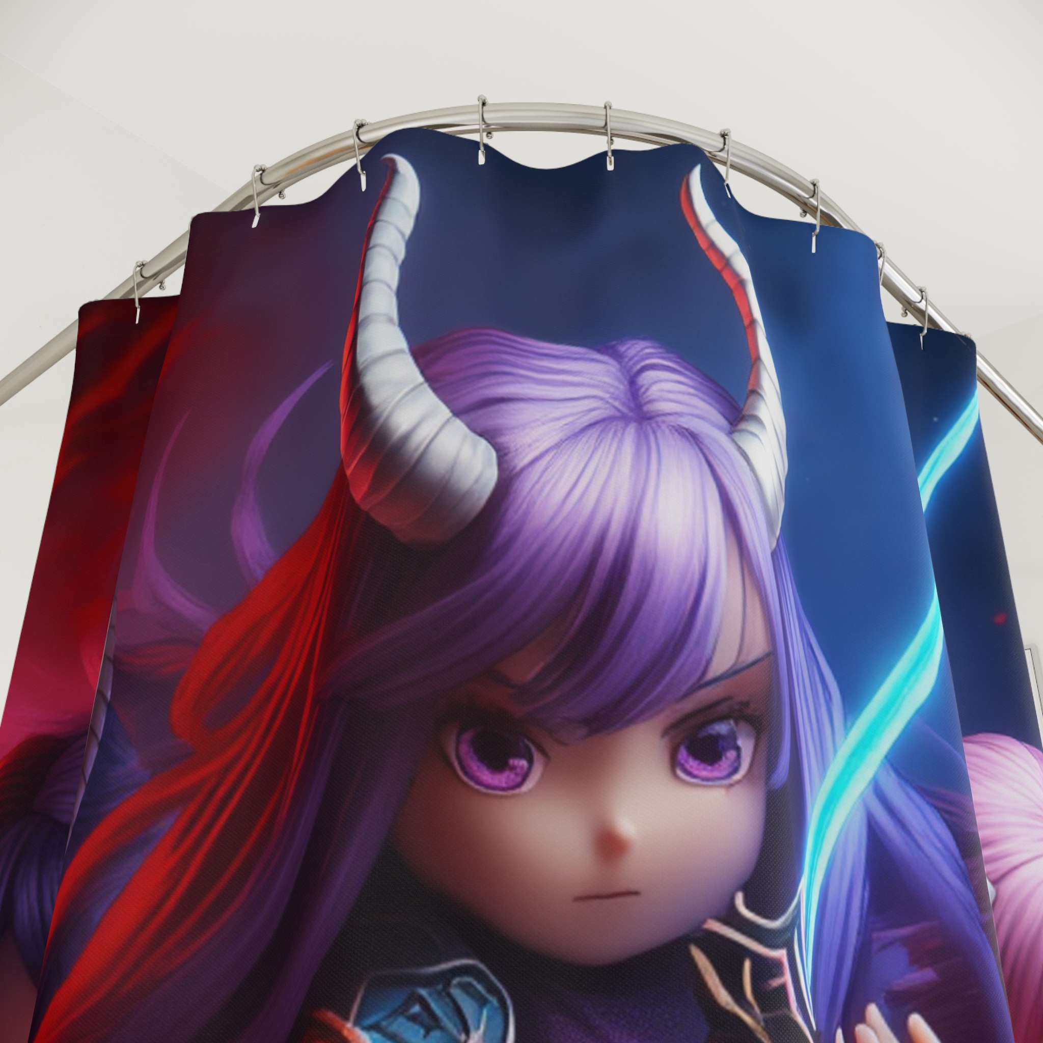 Oni-Pop Fantasy Cortina de baño: imagen 3