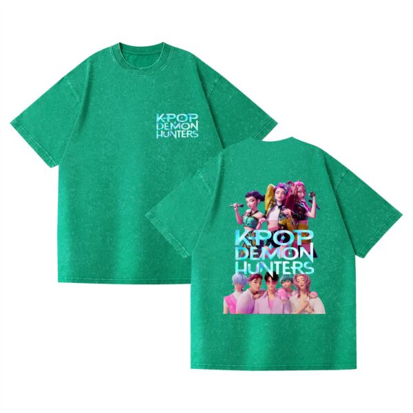 Camiseta de manga corta, estilo anime K-POP, Demon Hunter: imagen 28