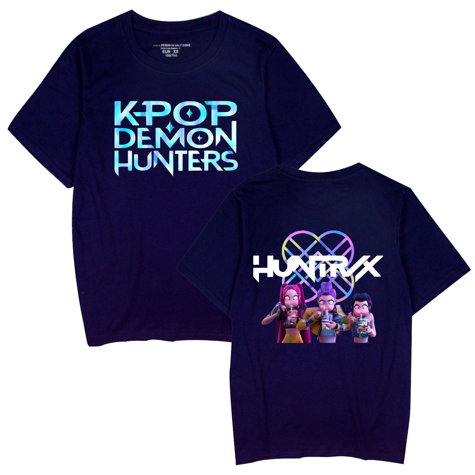 Camiseta de Película de anime y dibujos animados K-POP de Demon Hunter Girl Group: imagen 36