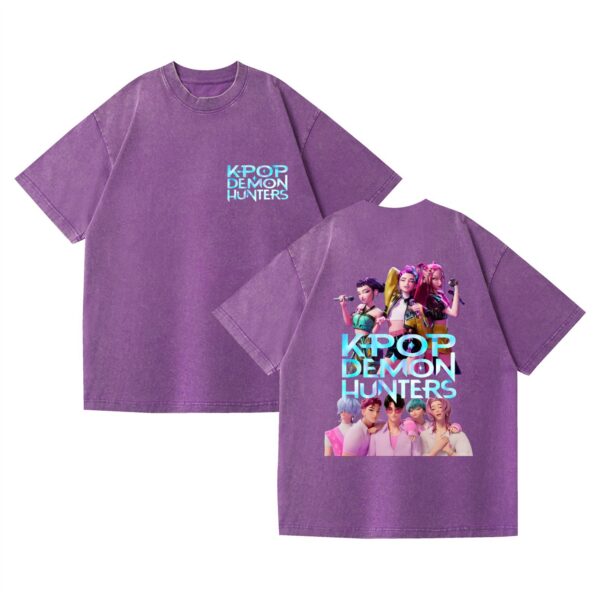 Camiseta de manga corta, estilo anime K-POP, Demon Hunter: imagen 25
