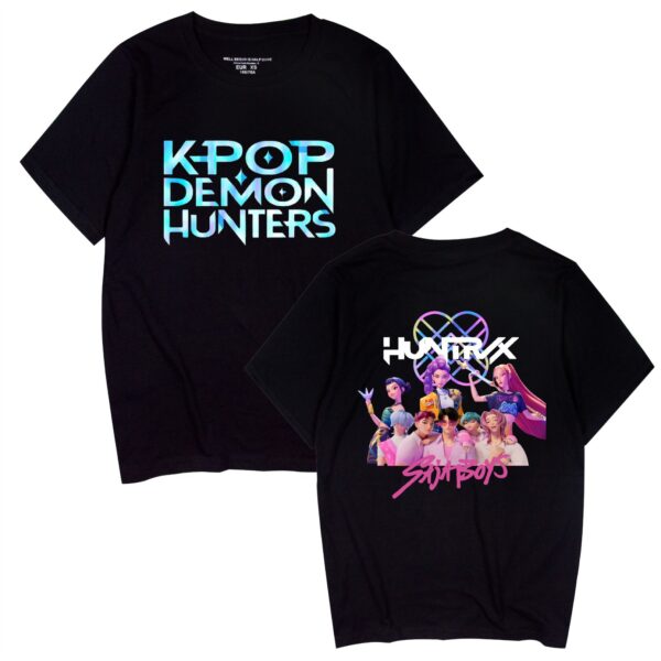 Camiseta de Película de anime y dibujos animados K-POP de Demon Hunter Girl Group: imagen 5