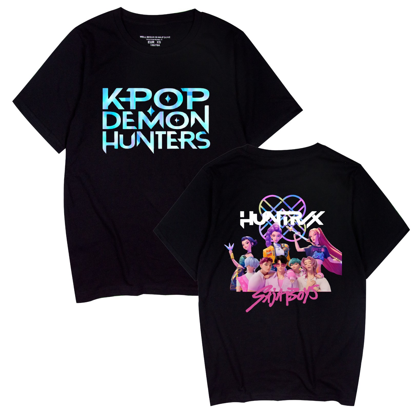 Camiseta de Película de anime y dibujos animados K-POP de Demon Hunter Girl Group: imagen 5