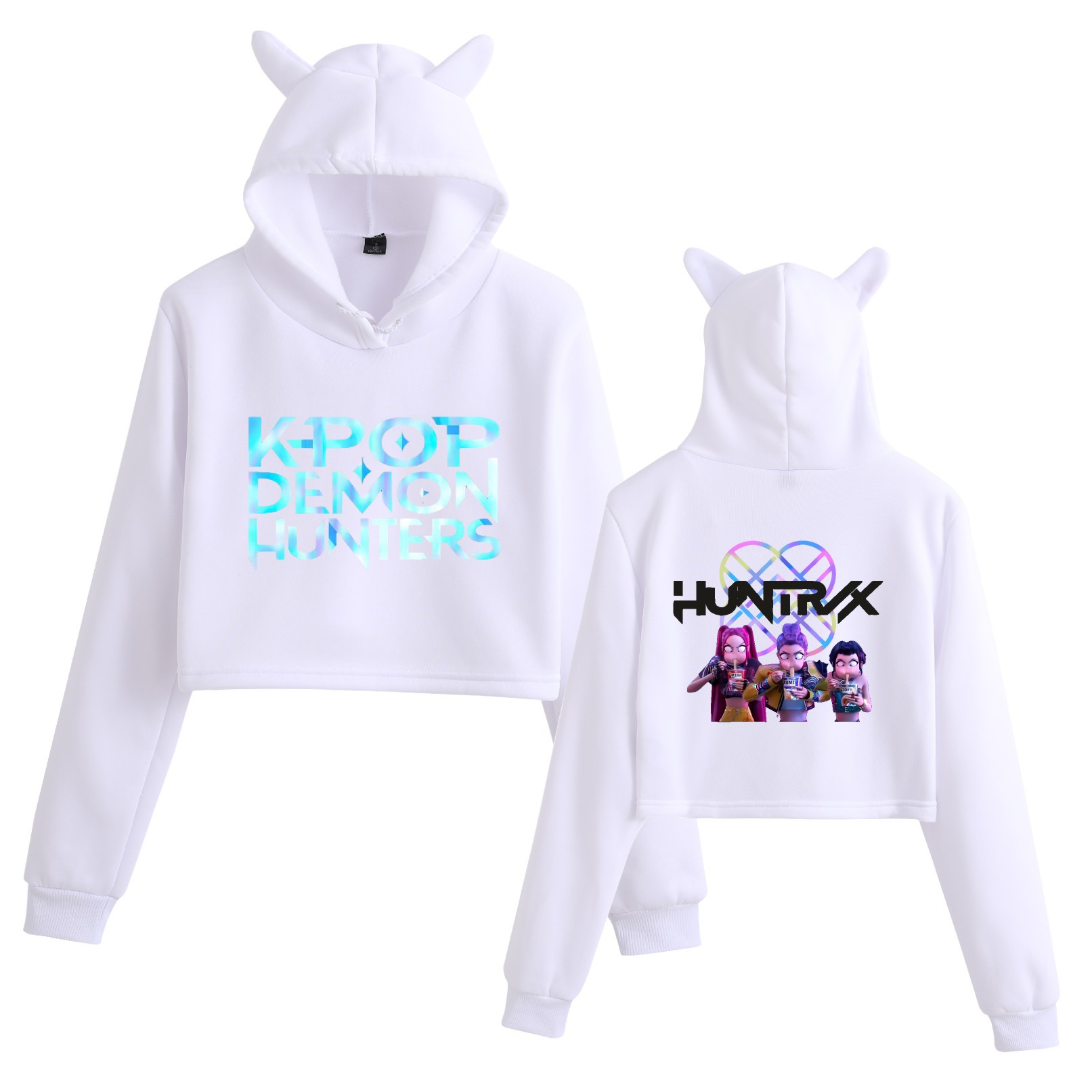 Sudadera K-POP Demon Hunter Girl l School Style: imagen 1