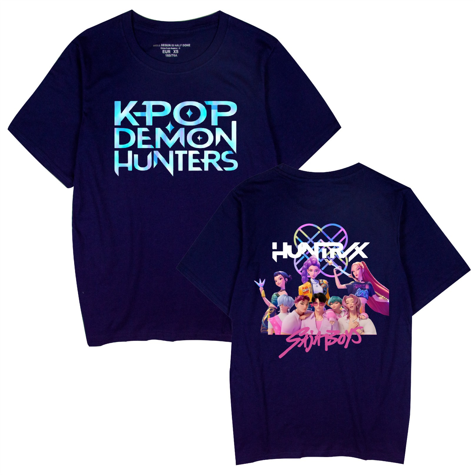 Camiseta de Película de anime y dibujos animados K-POP de Demon Hunter Girl Group: imagen 29