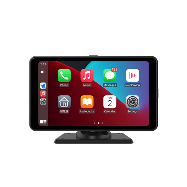 Dispositivo de navegación multimedia Android con proyección, reproductor MP5 Bluetooth portátil Carplay inalámbrico de 7 pulgadas para automóvil.: imagen 5