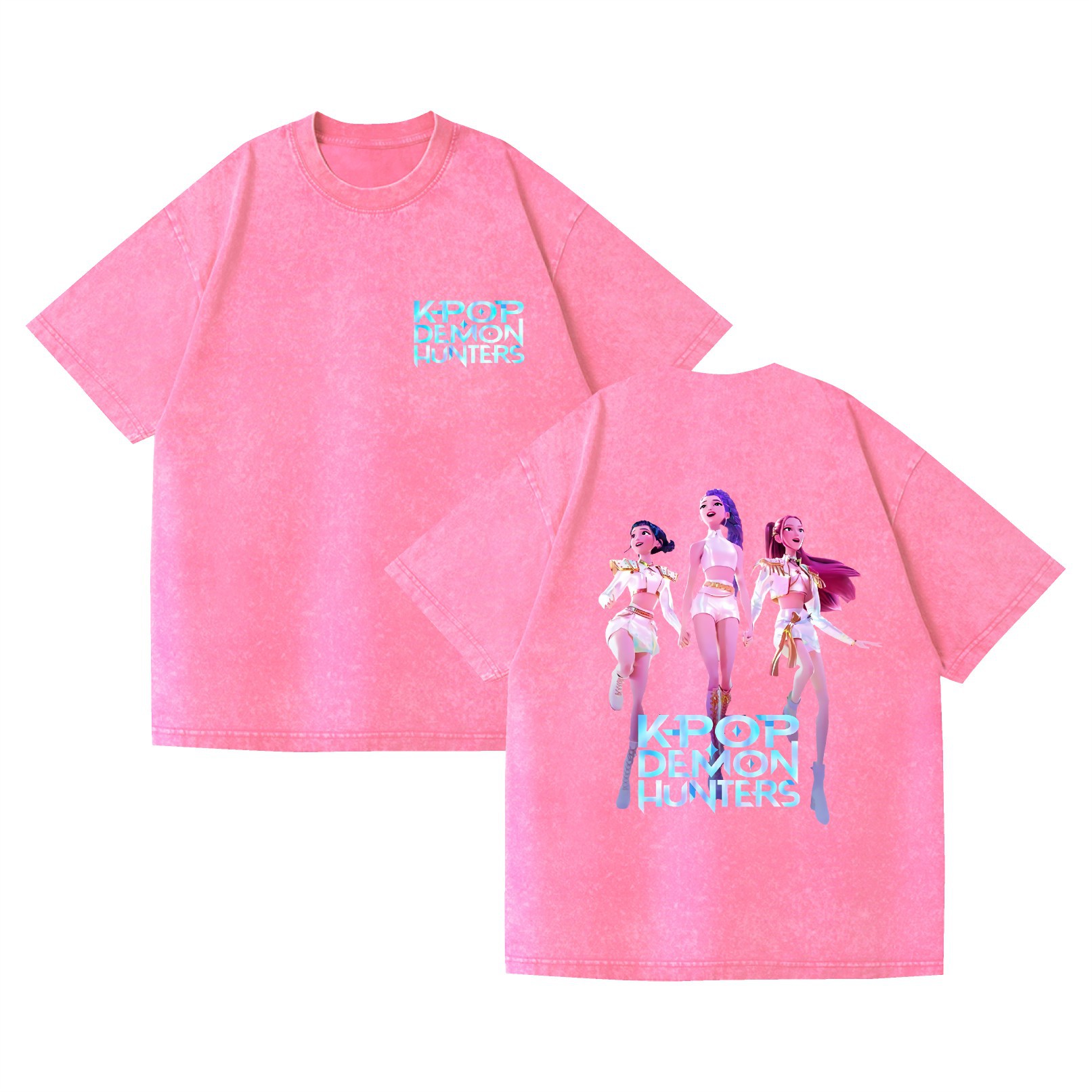 Camiseta de manga corta, estilo anime K-POP, Demon Hunter: imagen 32