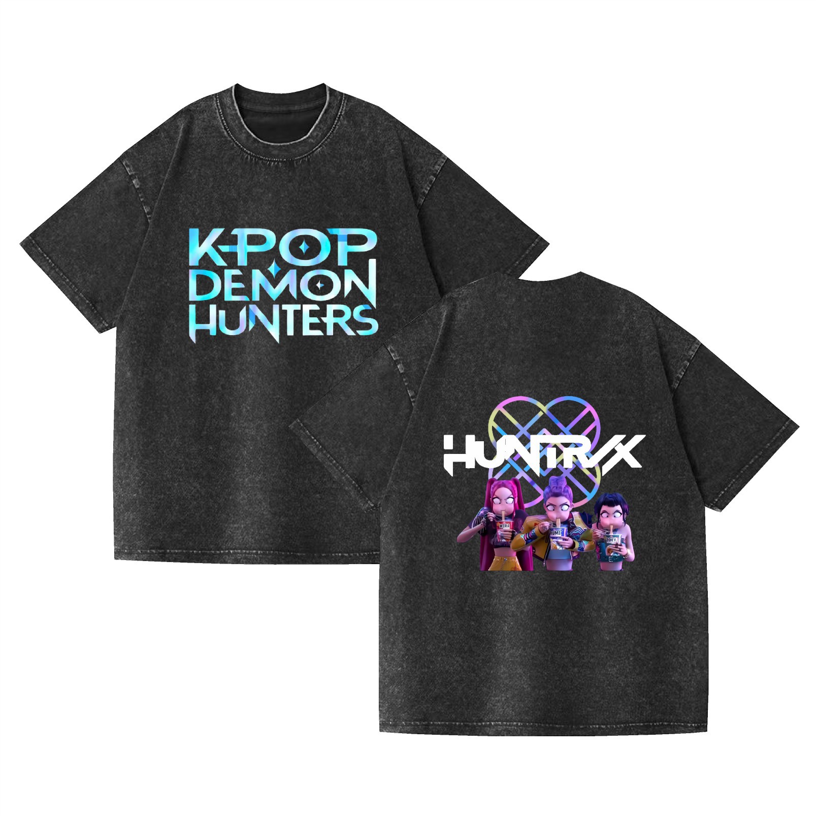 Camiseta de manga corta, estilo anime K-POP, Demon Hunter: imagen 13