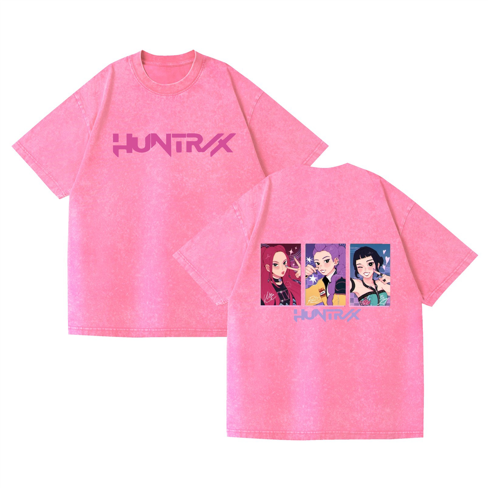 Camiseta de manga corta, estilo anime K-POP, Demon Hunter: imagen 1