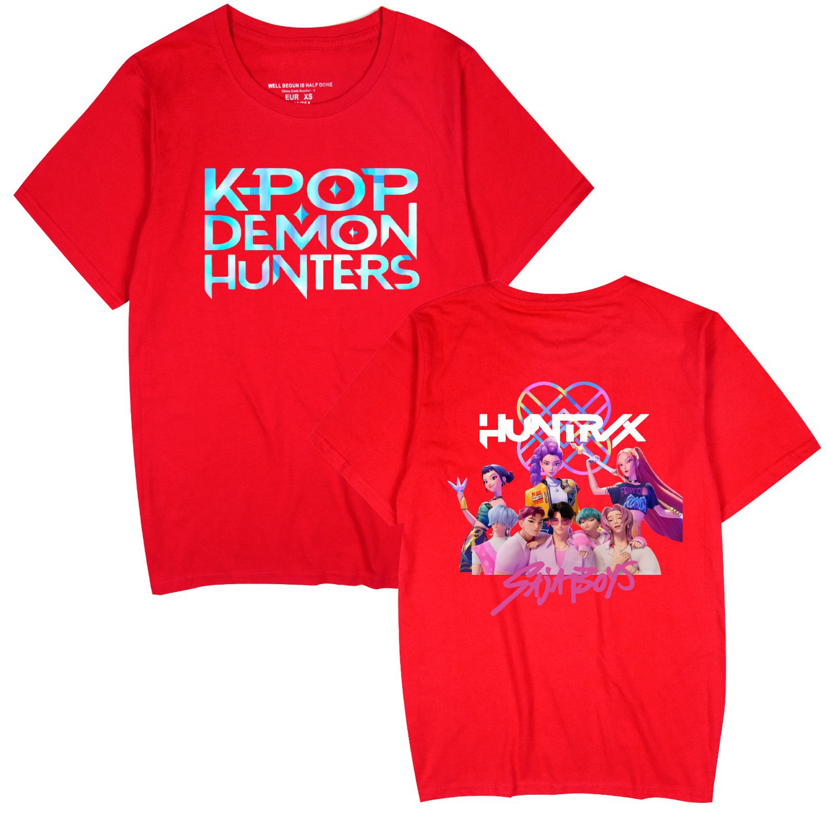 Camiseta de Película de anime y dibujos animados K-POP de Demon Hunter Girl Group: imagen 31