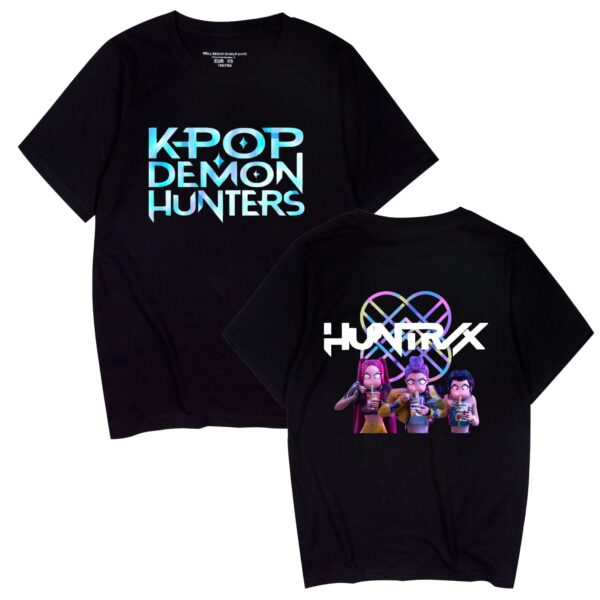 Camiseta de Película de anime y dibujos animados K-POP de Demon Hunter Girl Group: imagen 6