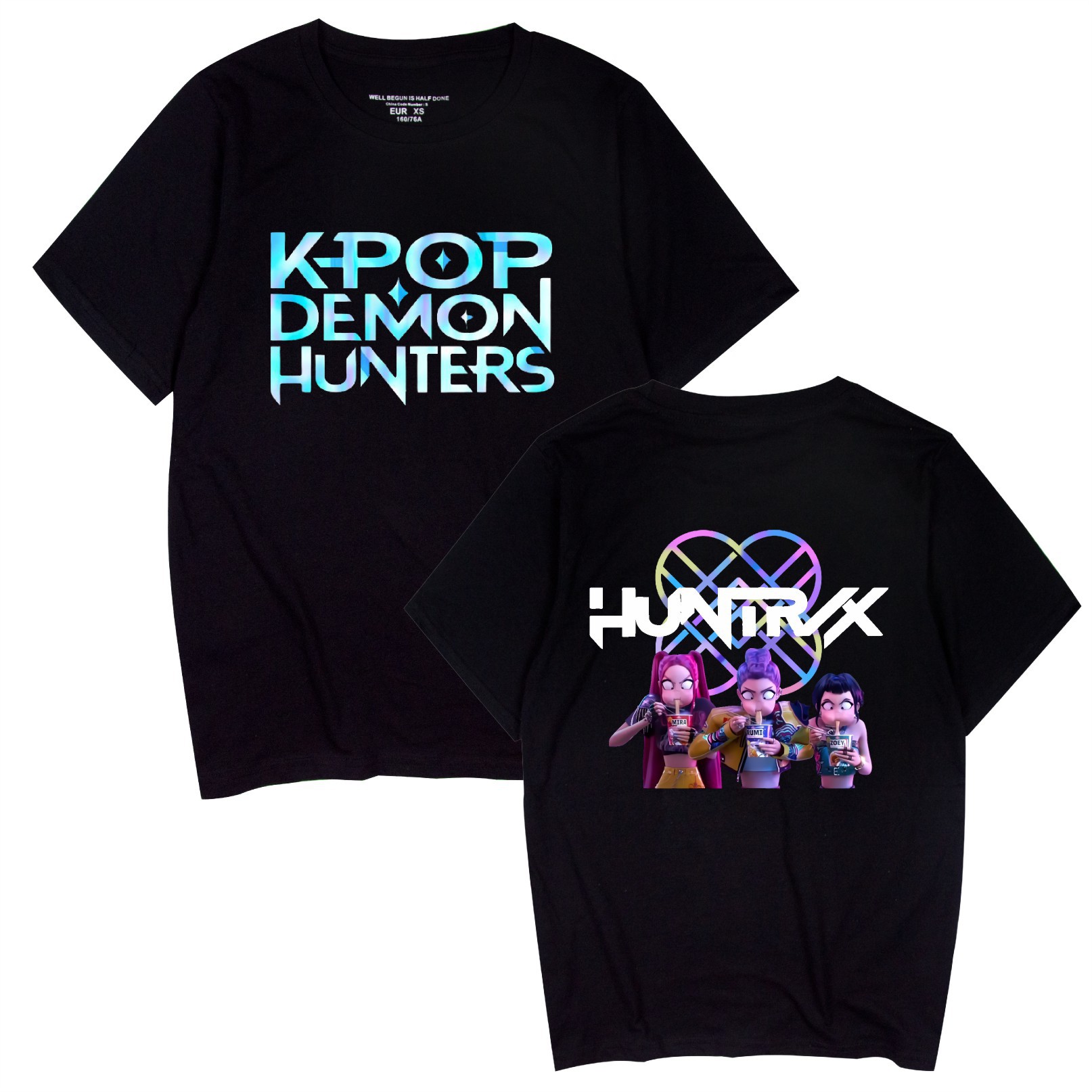 Camiseta de Película de anime y dibujos animados K-POP de Demon Hunter Girl Group: imagen 6