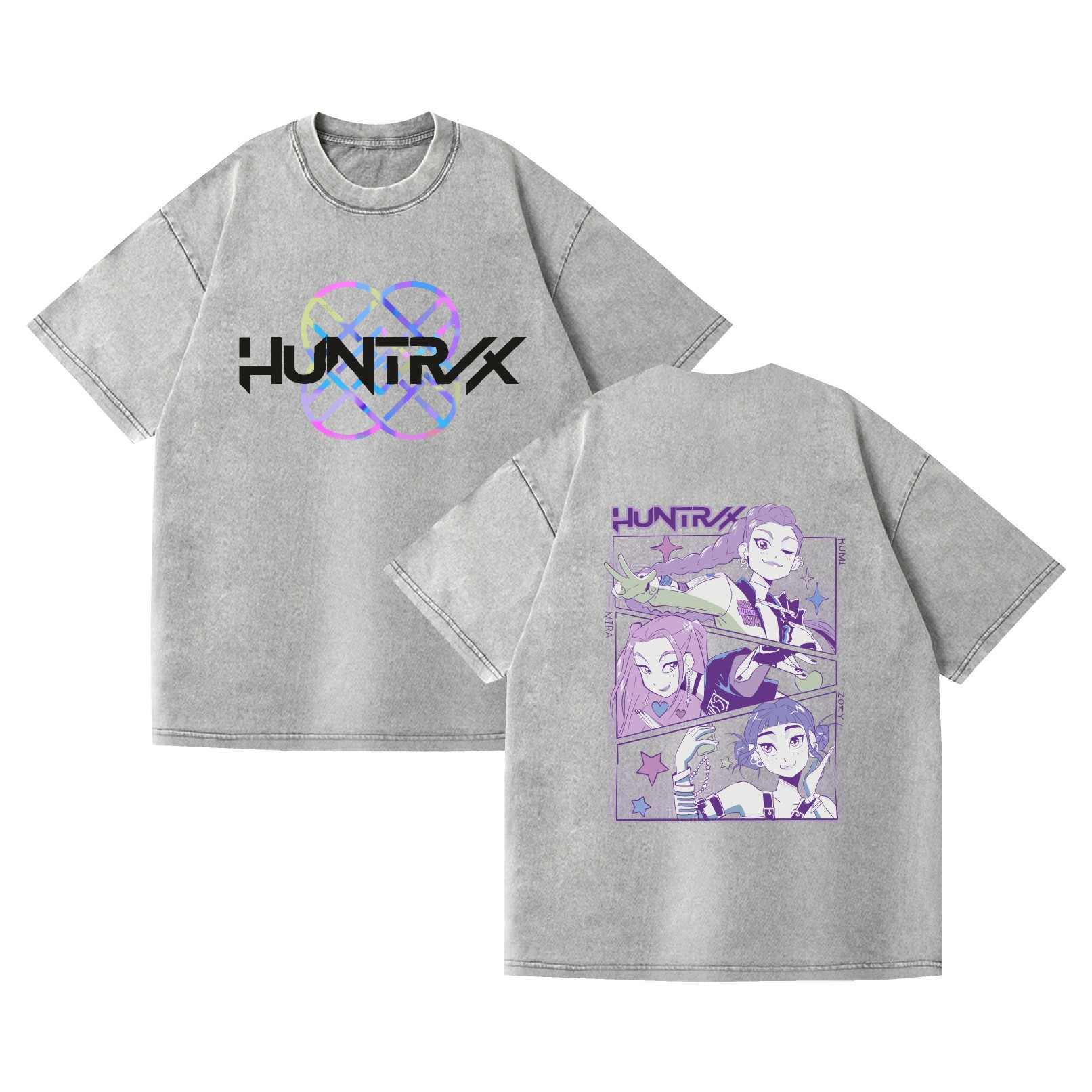 Camiseta de manga corta, estilo anime K-POP, Demon Hunter: imagen 21