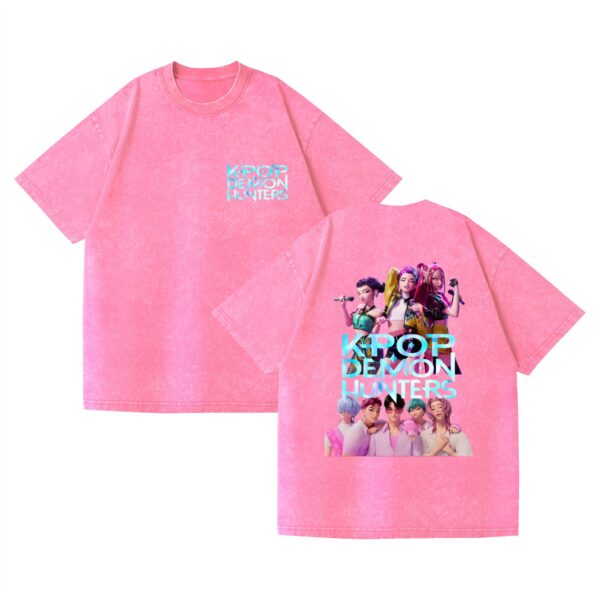 Camiseta de manga corta, estilo anime K-POP, Demon Hunter: imagen 26