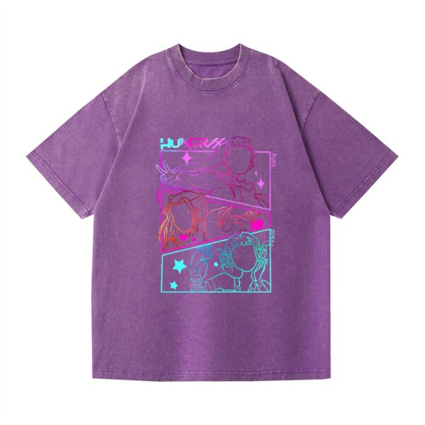 Camiseta de manga corta , estilo anime K-POP, Demon Hunter: imagen 4