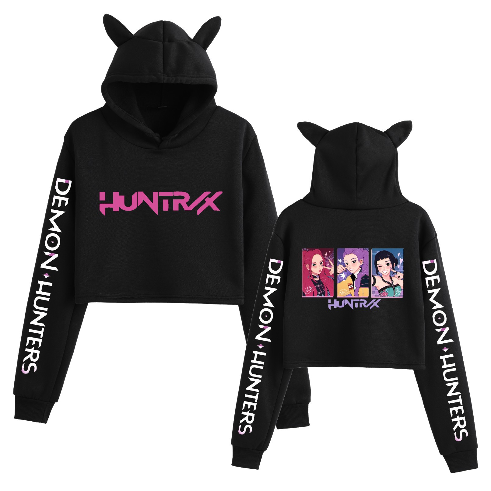 Sudadera K-POP Demon Hunter Girl l School Style: imagen 2