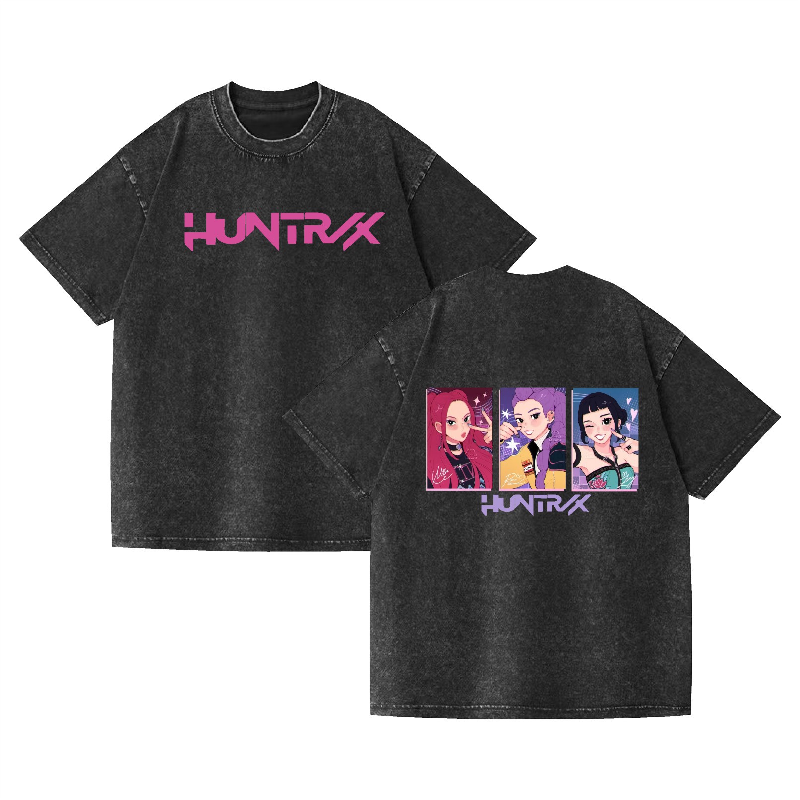 Camiseta de manga corta, estilo anime K-POP, Demon Hunter: imagen 4