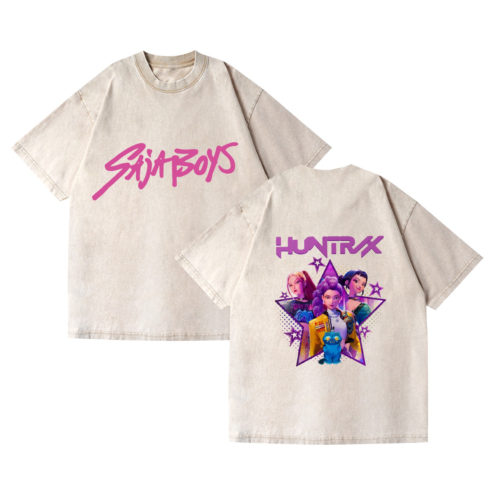 Camiseta de manga corta, estilo anime K-POP, Demon Hunter: imagen 18