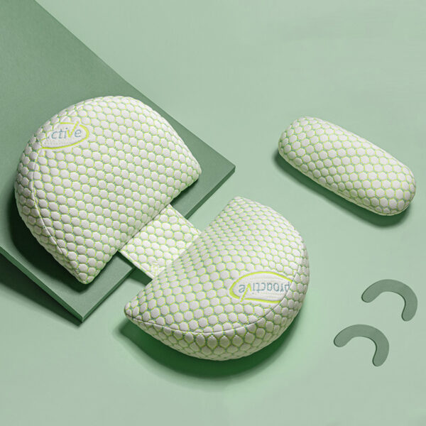 Almohada lumbar probiótica multifuncional, extensible y mejorada, cómoda durante el embarazo, almohada de maternidad ajustable: imagen 12