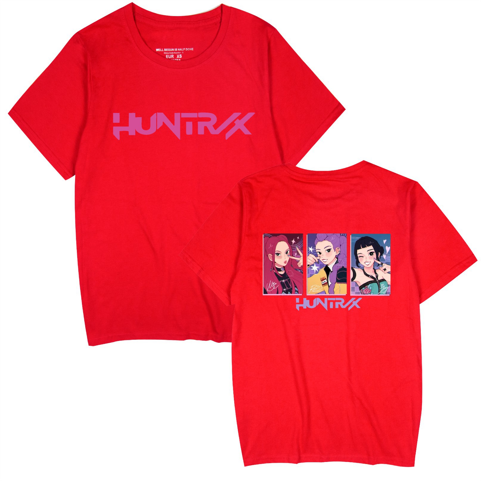 Camiseta de Película de anime y dibujos animados K-POP de Demon Hunter Girl Group: imagen 10