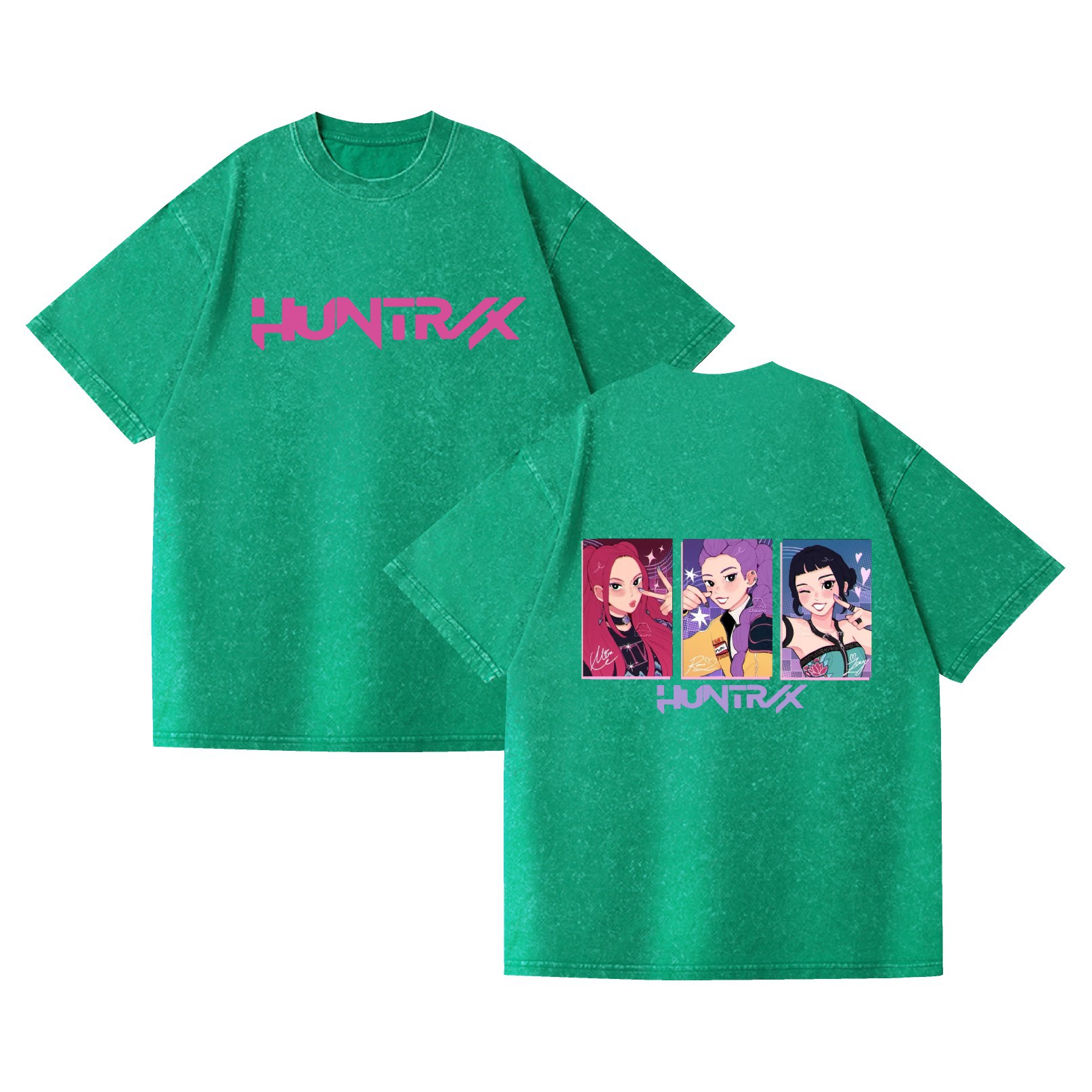 Camiseta de manga corta, estilo anime K-POP, Demon Hunter: imagen 8