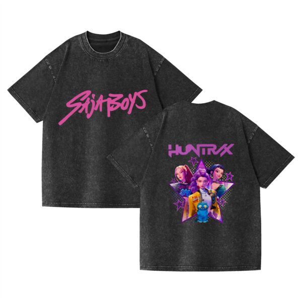 Camiseta de manga corta, estilo anime K-POP, Demon Hunter: imagen 19