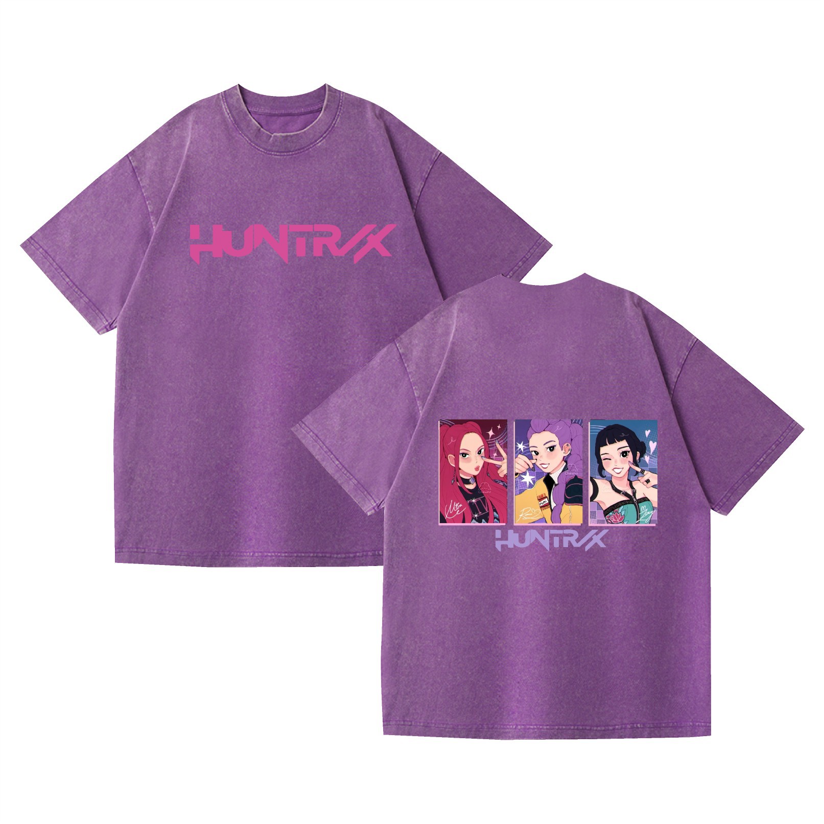 Camiseta de manga corta, estilo anime K-POP, Demon Hunter: imagen 6