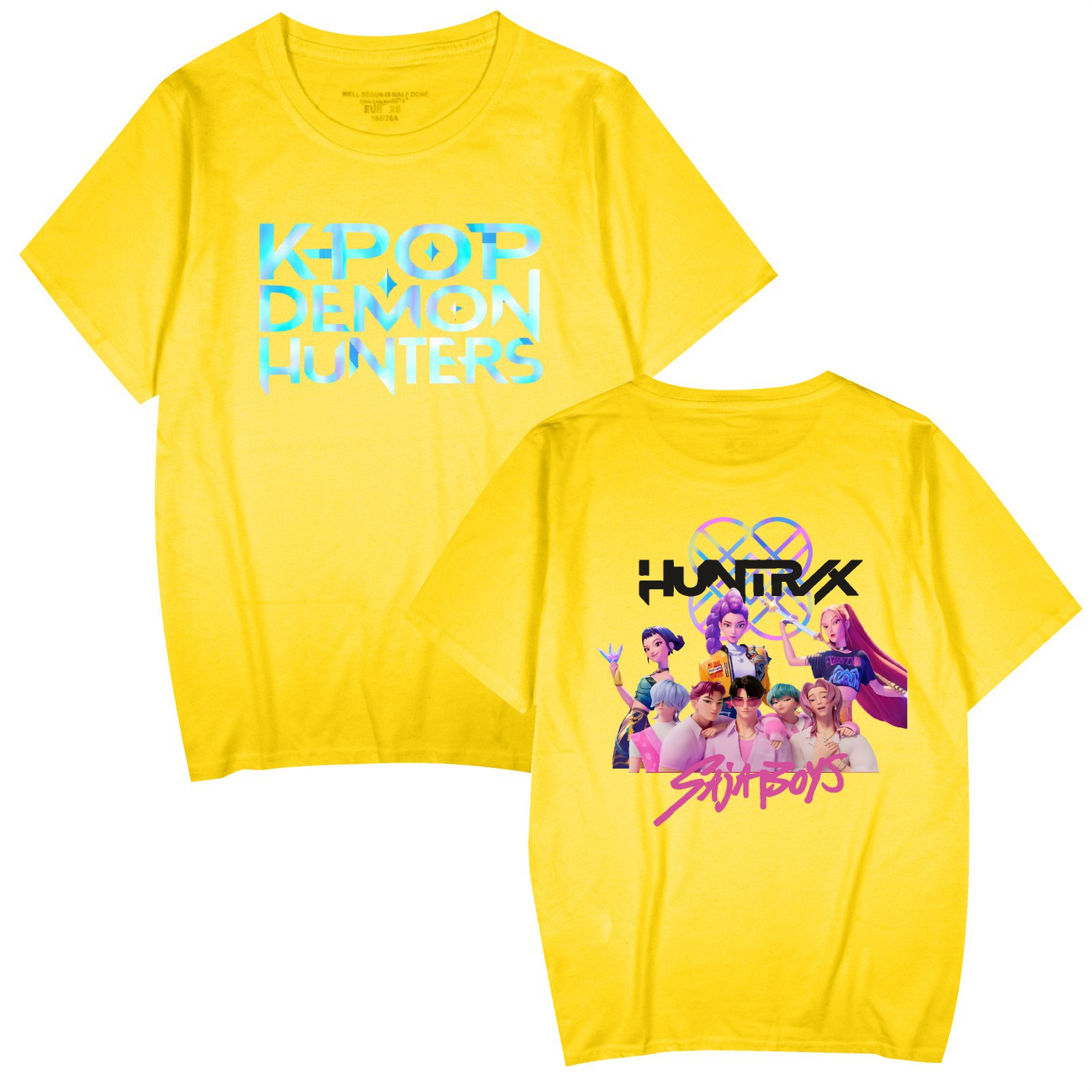 Camiseta de Película de anime y dibujos animados K-POP de Demon Hunter Girl Group: imagen 32