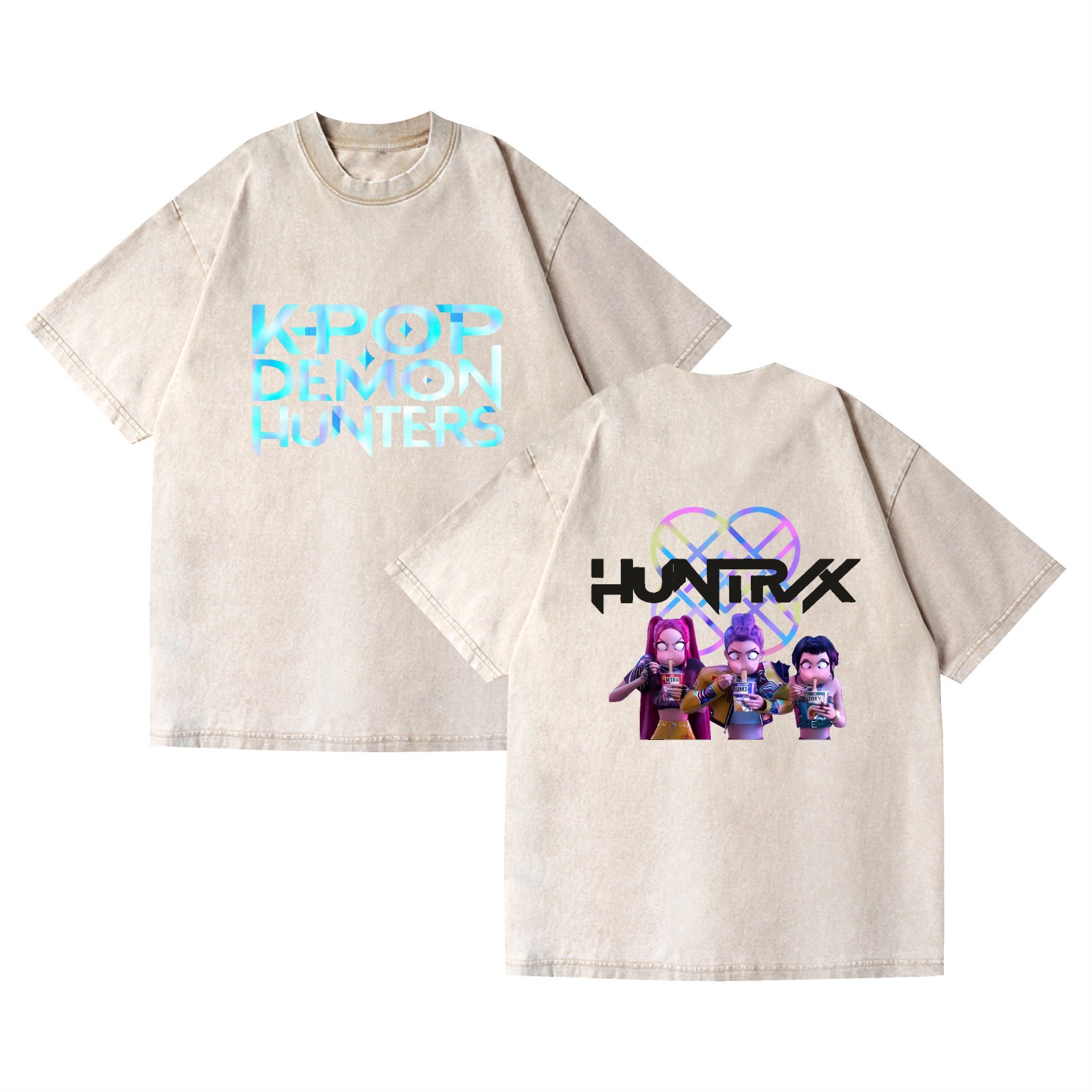 Camiseta de manga corta, estilo anime K-POP, Demon Hunter: imagen 12