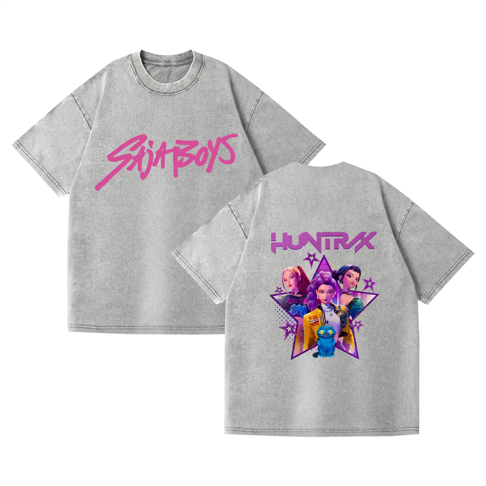 Camiseta de manga corta, estilo anime K-POP, Demon Hunter: imagen 16