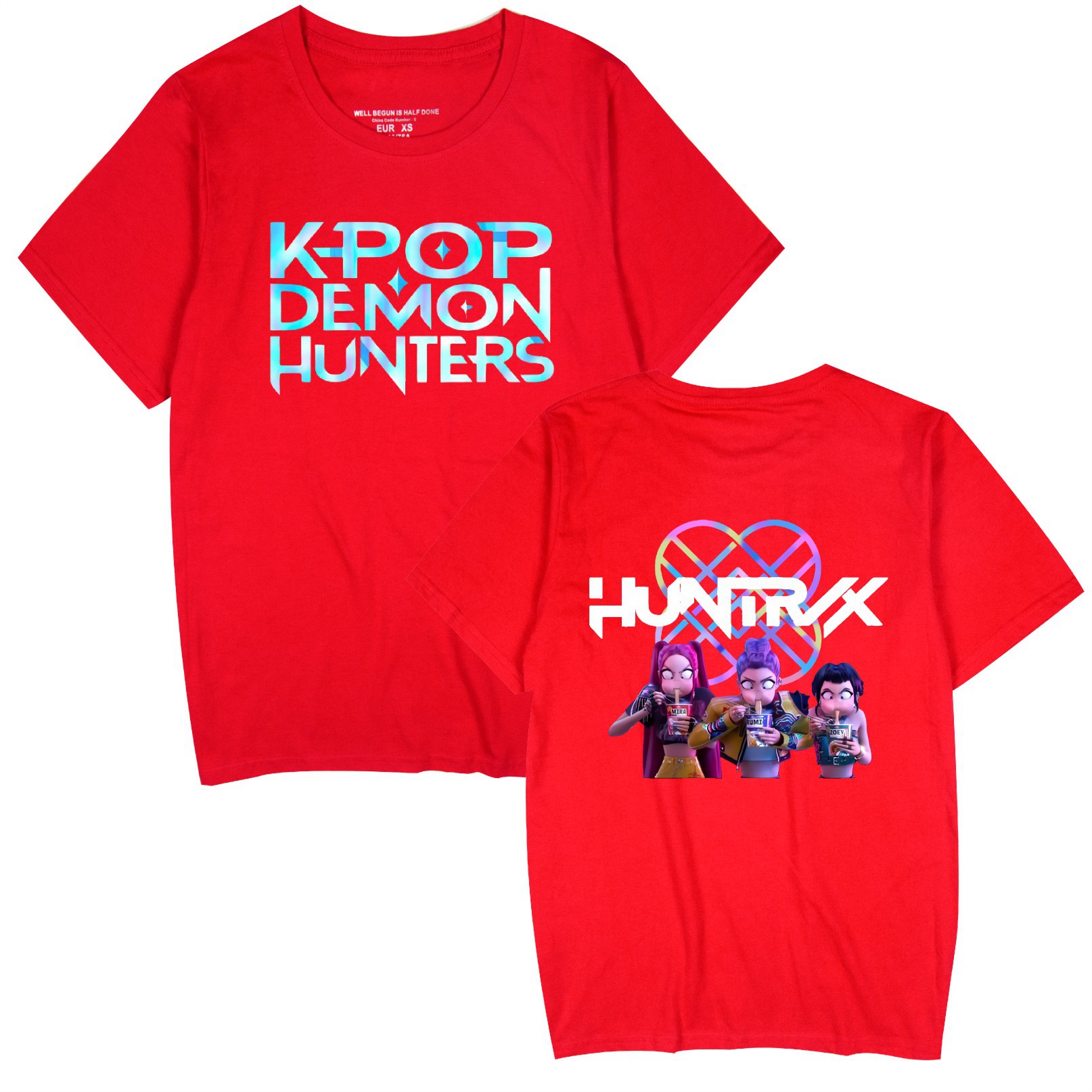 Camiseta de Película de anime y dibujos animados K-POP de Demon Hunter Girl Group: imagen 38