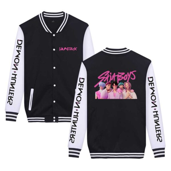 Camiseta de béisbol unisex de moda  inspirada en la película del grupo femenino K-POP Demon Hunter: imagen 2