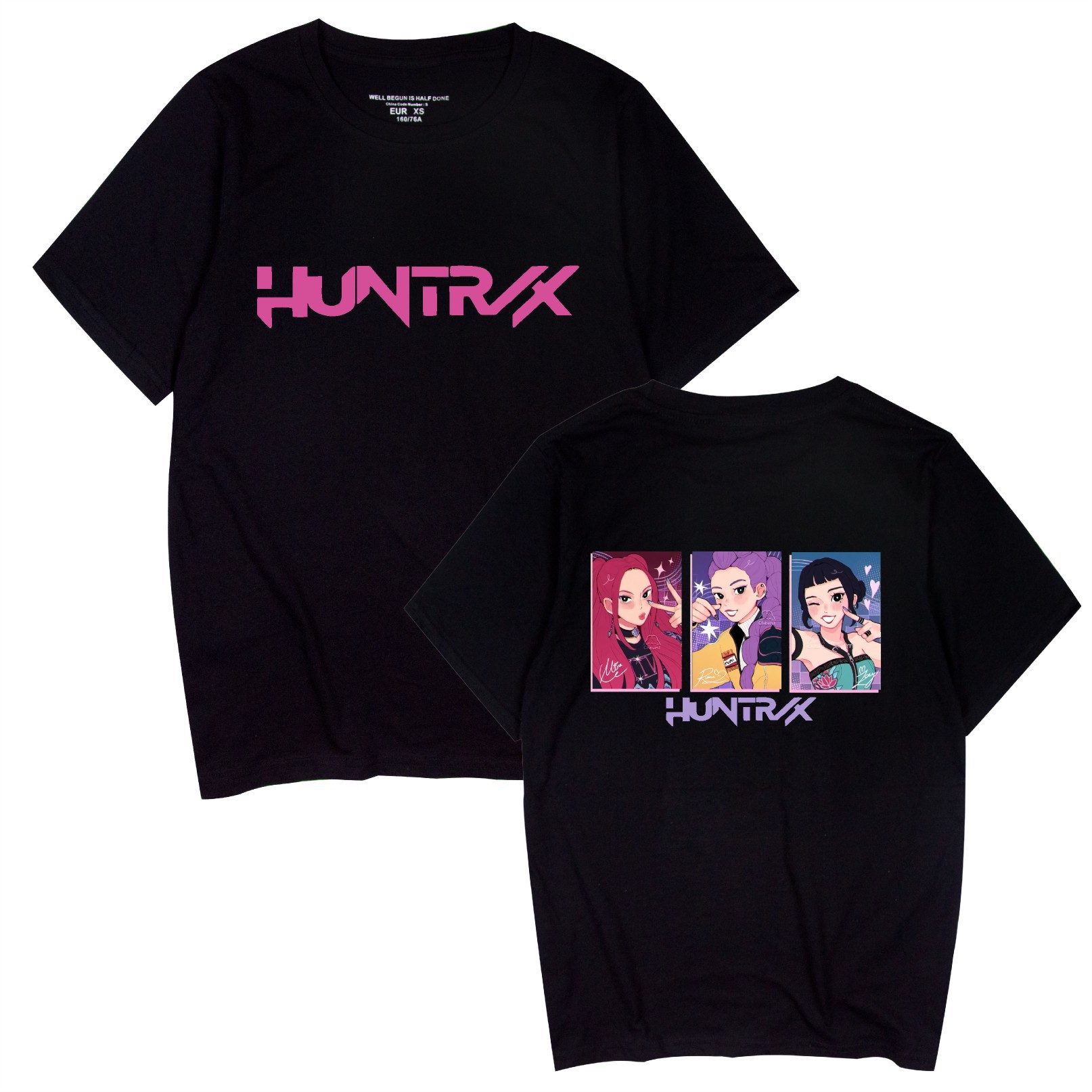 Camiseta de Película de anime y dibujos animados K-POP de Demon Hunter Girl Group: imagen 2