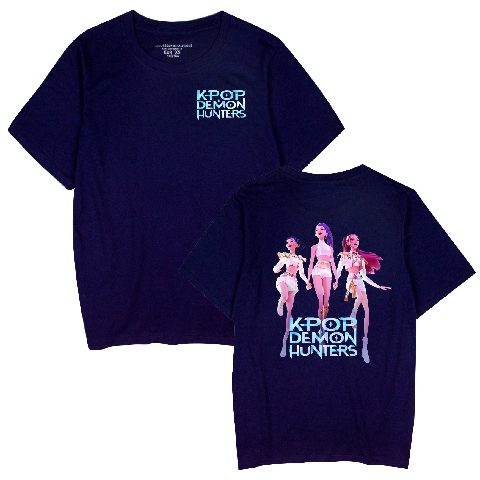Camiseta Anime K-POP de Demon Hunter Girl: imagen 8