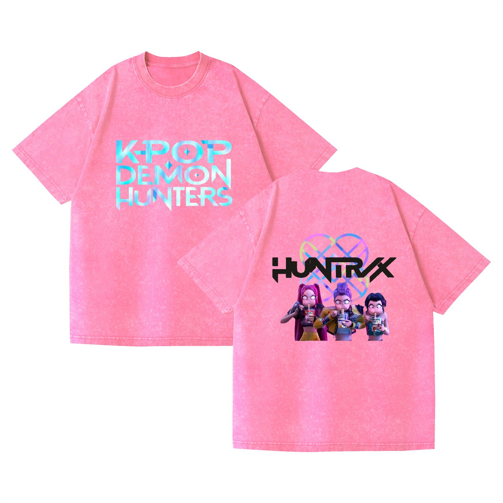 Camiseta de manga corta, estilo anime K-POP, Demon Hunter: imagen 9