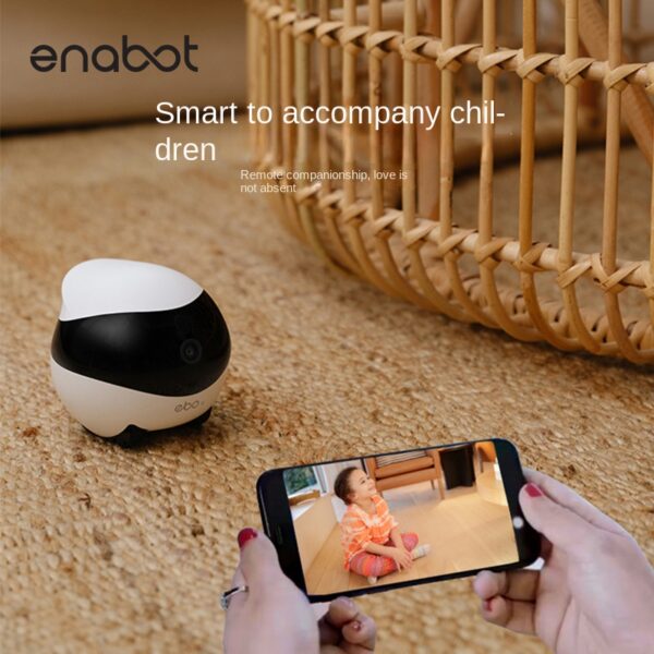 Enabot Cámara móvil para toda la casa Monitor inalámbrico Ebo Robot doméstico inteligente para caminar Mascota electrónica