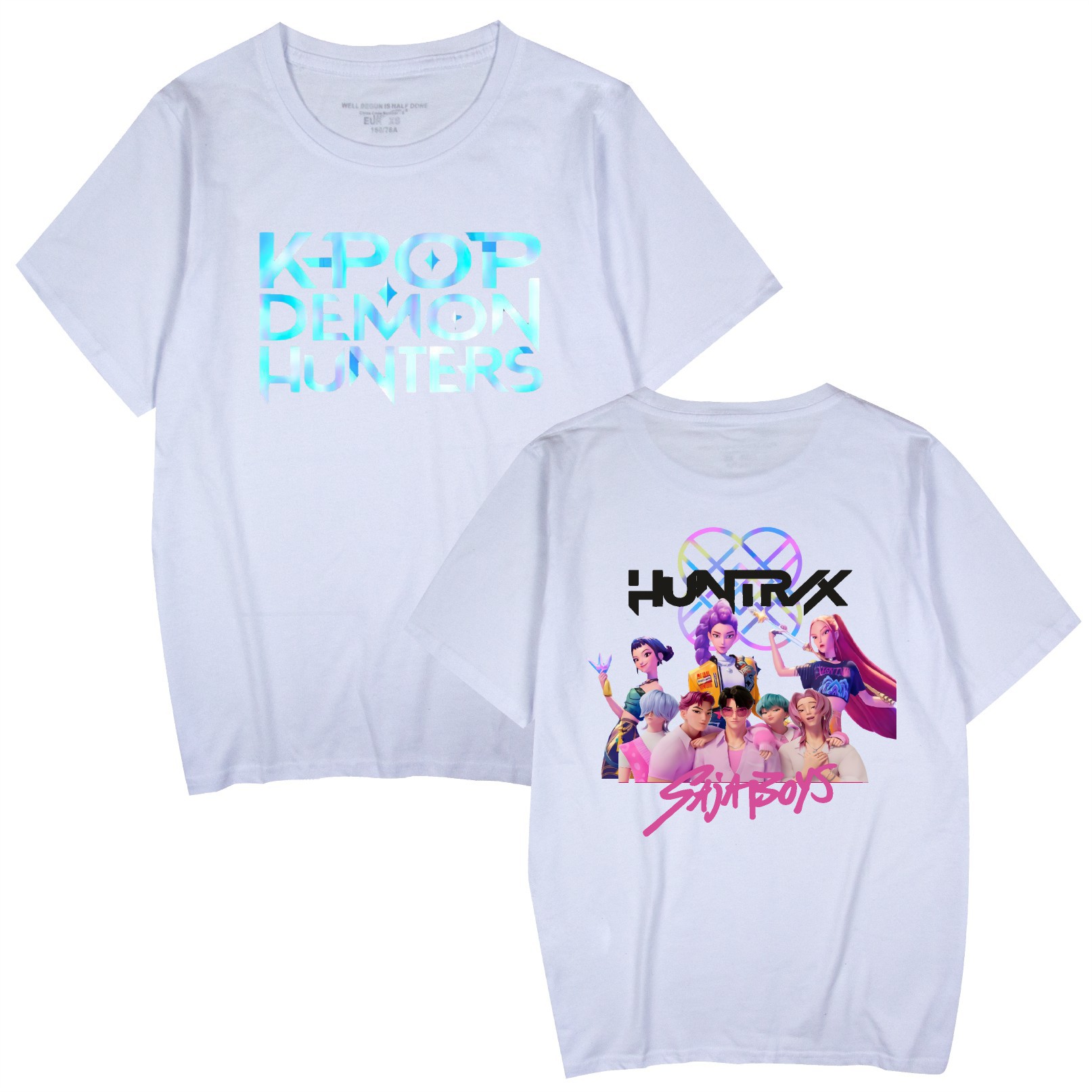 Camiseta de Película de anime y dibujos animados K-POP de Demon Hunter Girl Group: imagen 27