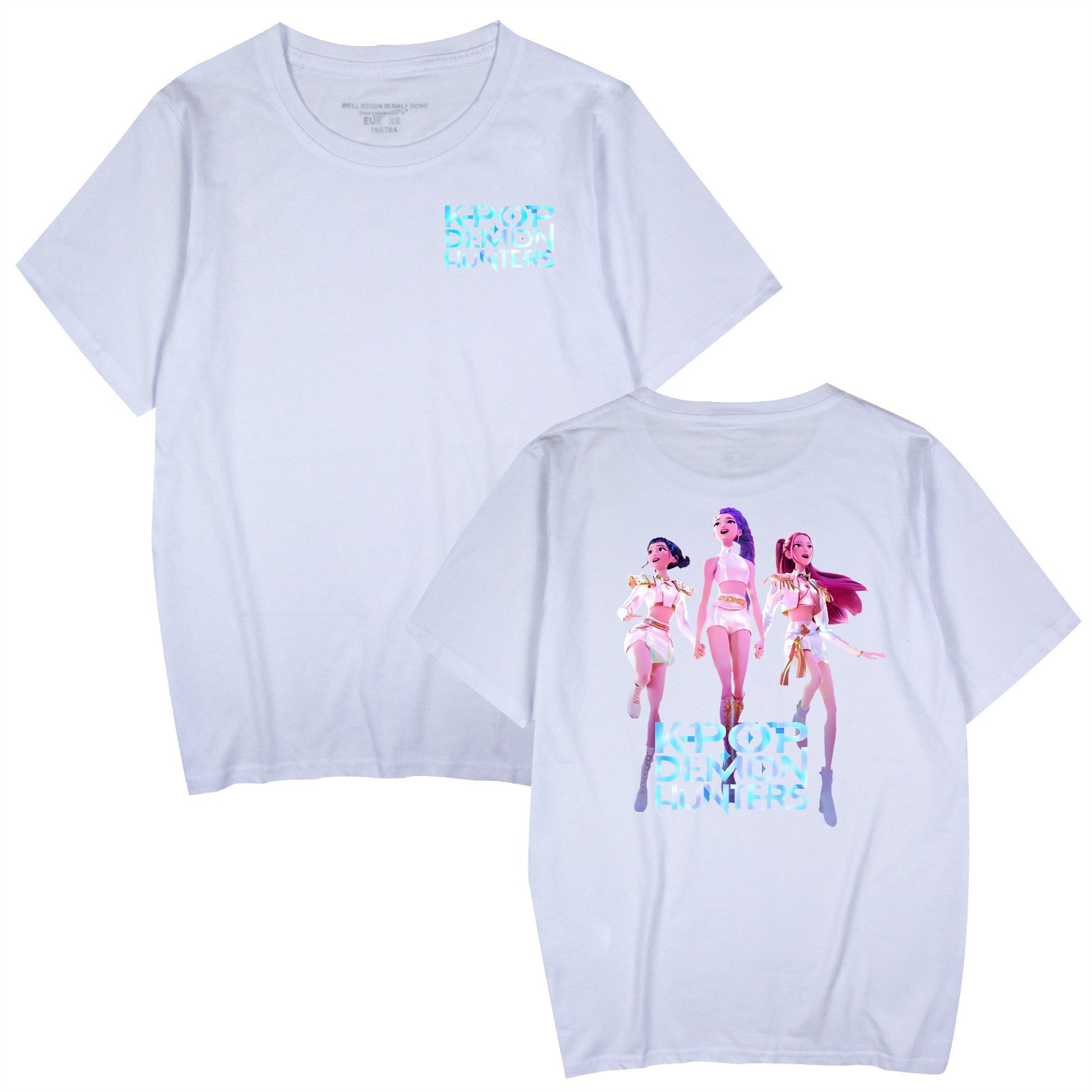 Camiseta Anime K-POP de Demon Hunter Girl: imagen 1